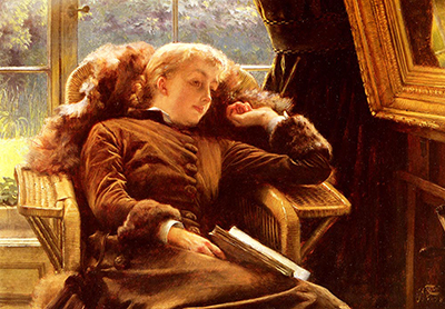 Kathleen Newton in an Armchair James Tissot